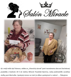 "Vianočné zázraky" sa dejú aj v máji